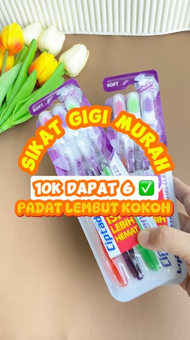 Lembut padet ga bikin gusi sakit👌🥰 #Diskon40RB #SpillRacunShopee #RacunShopee #sikatgigi #sikatgigimurah #sikatgigiciptadent #ciptadentcrystalclean