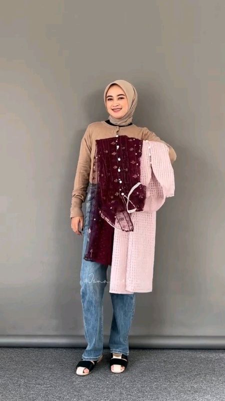 #RacunShopeeOutfit #shoppeevideo #inspirasiootd #outerkondangan #outerbrukat