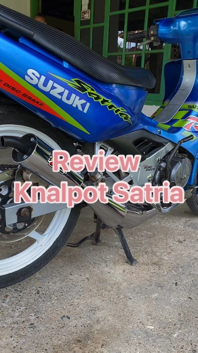 Knalpot satria garing abiz #knalpot #knalpotsatria2tak #knlapotviral #knalpotracing #knalpotgaring #SpillRacunShopee #RacunShopee #Diskon50Persen