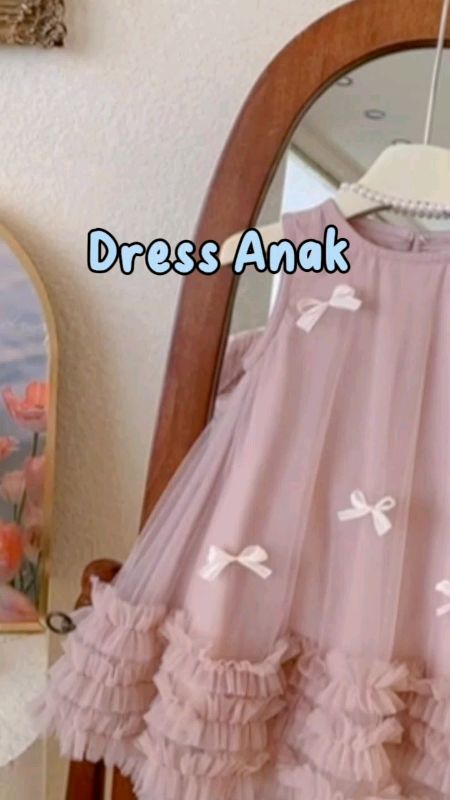 dress anak #GratisOngkirRP0 #dress #bajuanak #kondanganootd #shopeevideo #hanyadishopee
