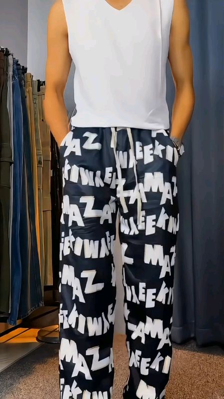 Celana Panjang Baggy Pants #celanapanjangbaggy #celanapanjangbaggypants #celanahiphop #celanapanjangmotif #RacunShopee #PromoNonStop #SpillRacunShopee