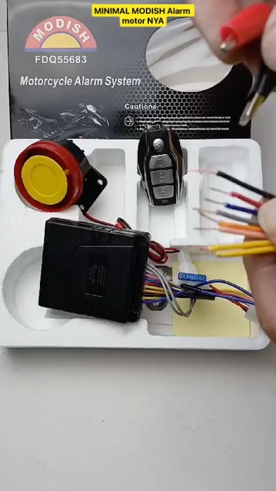Alarm motor modish aja lah