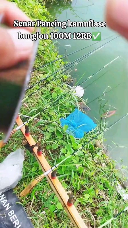 senari pancing kamuflase monster bass #senarpancing #senarpancingberkualitas #senar #pancing #talipancing