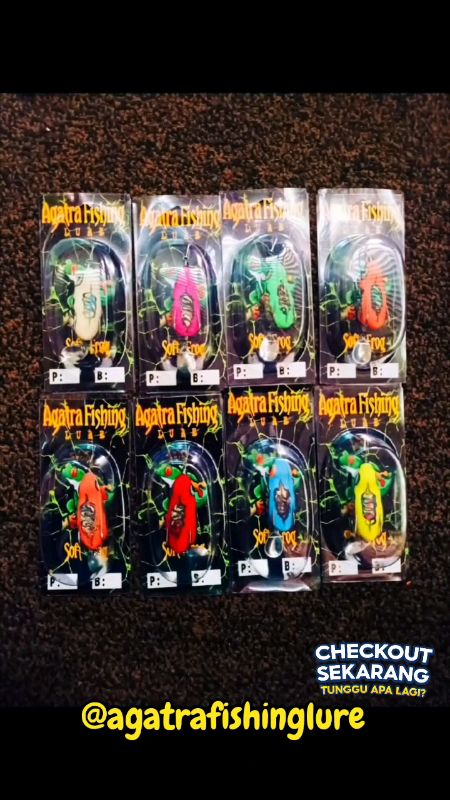 soft frog killer 4cm slim.. dari agatrafishingLure..monggo.#RacunShopee #shoopevideo #shoopeviral #ShoopeLook #softfrog #casting #softfrogkiller#umpan