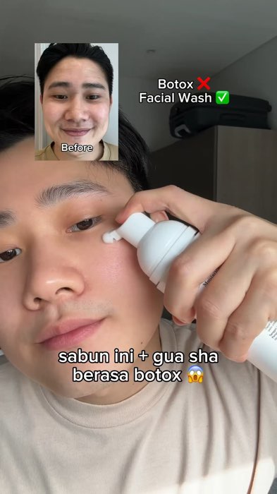 Fix muka jadi bayi lagi, cocok untuk yang 30+ #antiaging #facialwash #cucimuka #drjou #reviewshopee