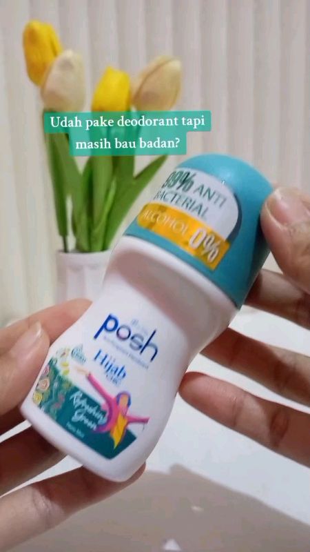 Luv banget sama posh! #poshdeodorant #poshhijabchic #fyp  #RacunShopeeCheck