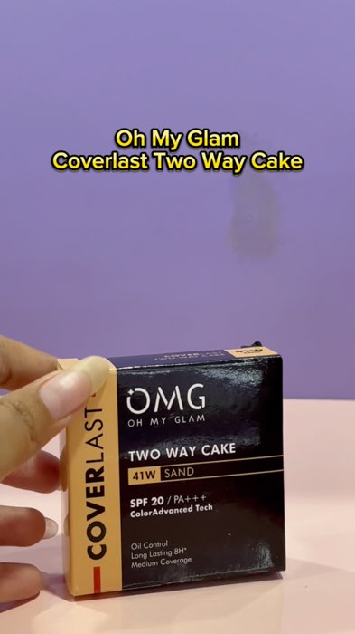 two way cake yang cocok banget buat kalian yang punya kulit berminyak 🥰 #twowaycake #omg #coverlast