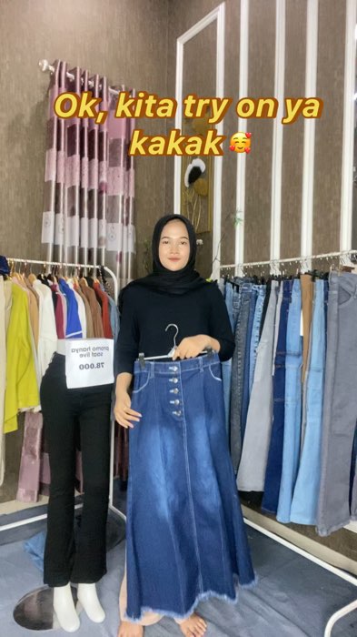 Kapan checkout nih Beb 😍😍#rokduyungjeans #rokjeansduyung #rokjeansduyungmurah #ShopeeFashionHaul