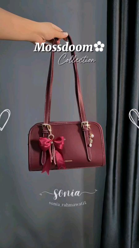 tas warna burgundy paling best seller