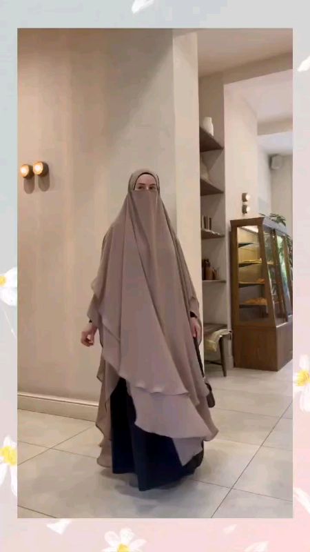 Khimar panjang dan besar rekomen best seller