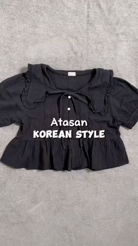 lutcuh🎀😍😍#blousewanita #blousecroptopkorea #atasanwanita #koreanstyle #RacunShopee #cekkeranjangkuning🛒 #cekoutsekarang🛍