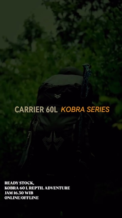 Kobra Series 60L #rptl #reptiladventure #authenticoutdoorgear