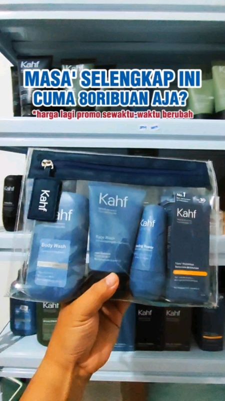 #kahf #kahfeveryday #paketlengkap #paketkahf #personalcare #RamadhanShopeeLook #paketlengkapkahf #skincareroutine #SpillBawaBerkah #GratisOngkirRP0