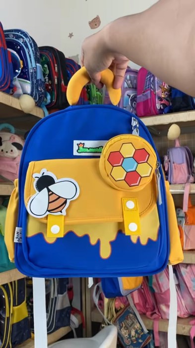 Tas donat lebah  #tasanak #tassekolah #tasviral #taslucu #ranselsekolah #ranselanak #ransellucu #tassekolahanak
