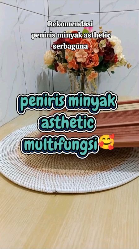 peniris minyak asthetic multifungsi 🥰yuk di cekaut sekarang juga😍#penirisminyak #penirisgorengan #penirisserbaguna #RacunShopee