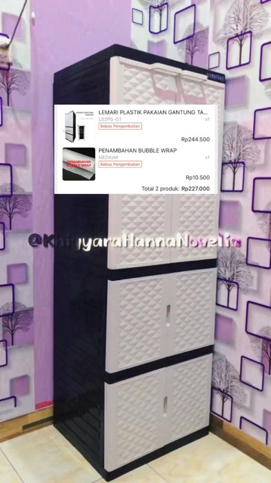 #lemariplastik #lemariplastikmur #lemariplastikgantung #TABITHALemariPlastik3Susun #lemaripakaian #RacunShopee #shopeevideofeed #ShopeeLook #furniture