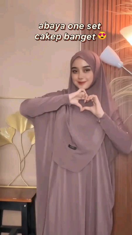 abaya one set hammamii 😘 #SpillRacunShopee #RacunShopee #OOTDFashionShopee #Cashback40Per #Cashback40Persen #abayaoneset #gamis