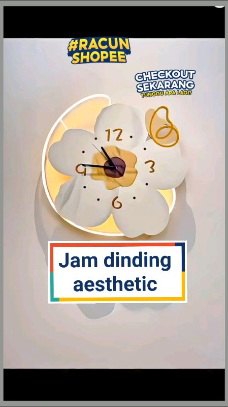 Jam dinding aesthetic#jam#jamdindingaesthetic#jamdindingtempel#GratisOngkirRP0#ShopeeLook#ViralDiShopeeVideo#SpillRacunShopee#RacunShopee