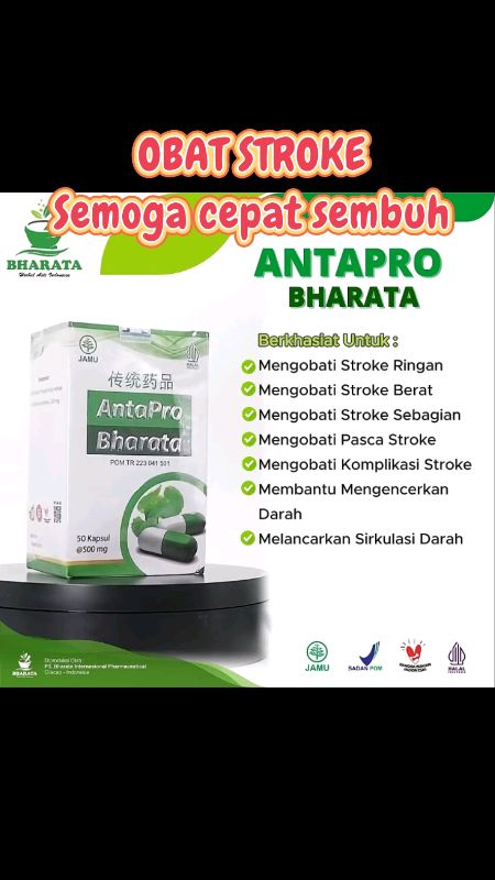 Obat Stroke Antapro Bharata #obatstroke #antaprobharata #stroke #strokeringan #strokeberat #obatherbal #herbalstroke #DiskonRacunShopee