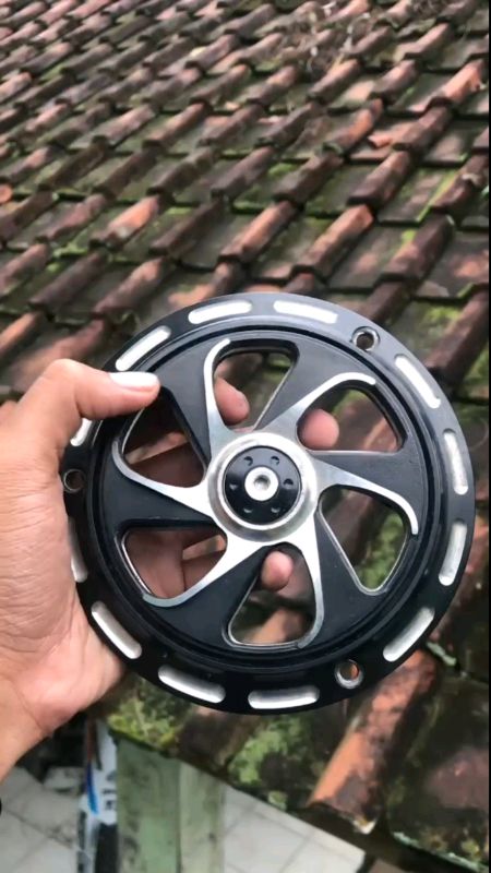 pake cover spinner ini biar tampilan motor kalian makin ganteng pren #spinnerviral #spinnermatic #coverspinerkipasmotormetik