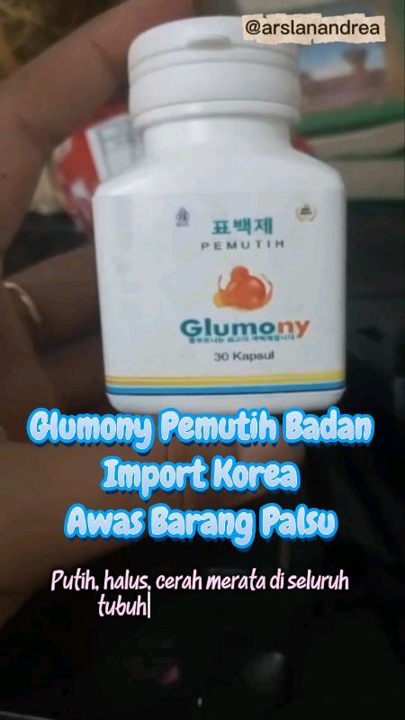 Glumony Pemutih Badan #glumony #glumonyoriginal #DiskonRacunShopee #RacunShopee #badanputih #SpillRacunShopee