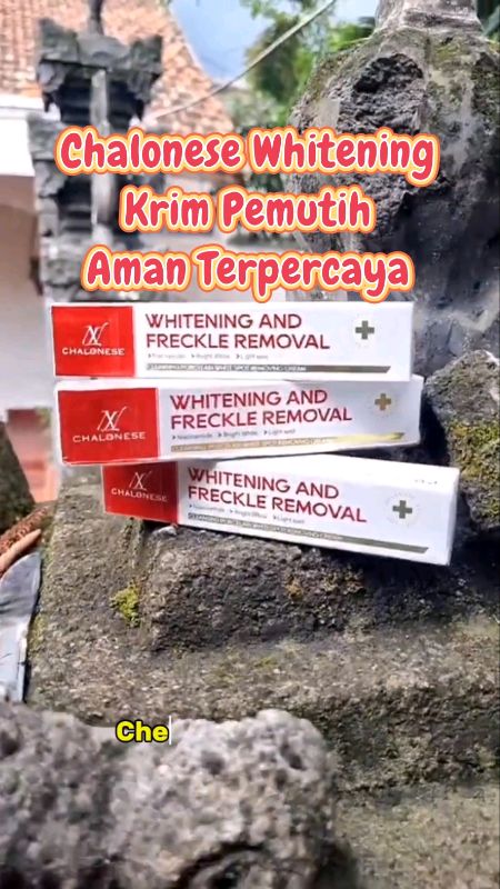 Chalonese Cream Pemutih #chalonese #krimpemutih #whiteningcream #pemutihbadan #pemutihwajah #pemutihbpom #DiskonRacunShopee #SpillRacunShopee