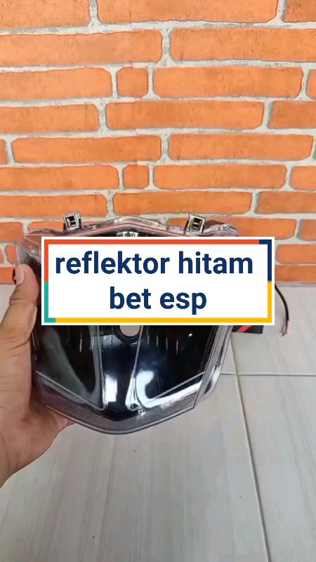 Reflektor beat esp warna hitam#reflektor #reflektorbeatesp #reflektorhitam #accesorismotor #fyp#RacunShopee #modifikasimotor #variasimotor