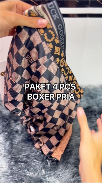 PAKET 4 PCS CELANA DALAM BOXER #celanadalam #celanadalammurah #celanadalampriadewasa #celanadalampria #cdpria #Diskon40RB #ShopeeFashionHaul