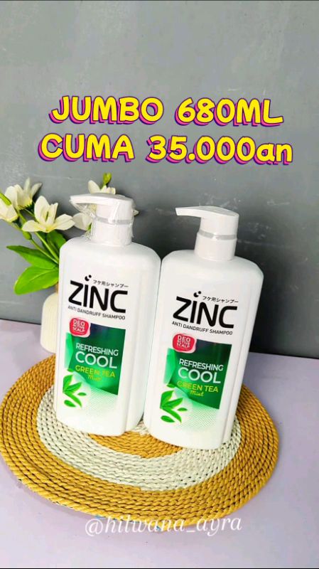 #TermurahDiShopee #ViralDiShopeeVideo #RacunShopee #zinc #zincshampoo #zincjumbo #zinc680 #zinc450ml #wings #shampoviral  #shampoo