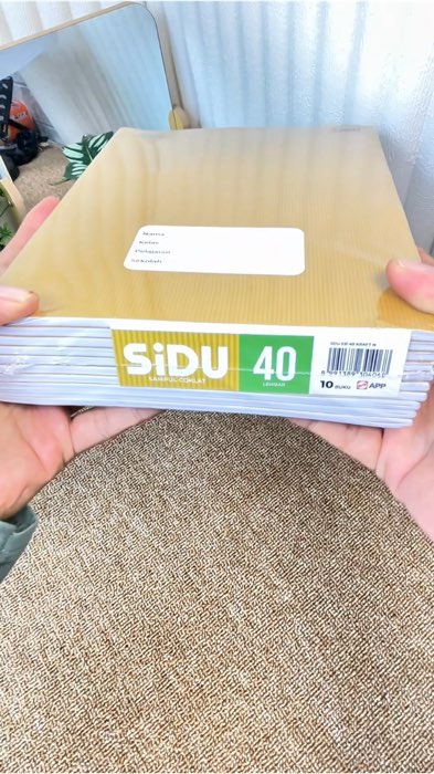 buku sidu cover coklat#ViralDiShopeeVideo #RacunShopee #PromoNonStop #bukusidusampulcoklat