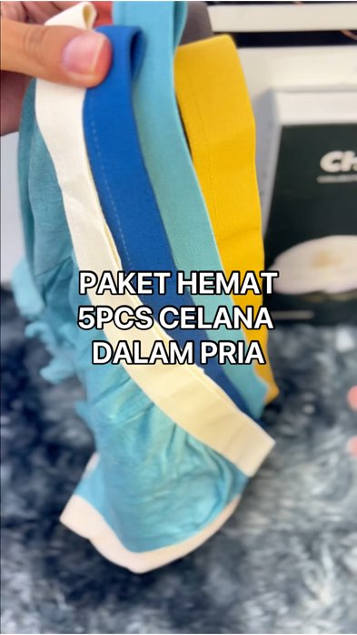 PAKET HEMAT 5PCS CD PRIA #celanadalamlakilaki #celanadalampriadewasa #cdpria #celanadalampria #ShopeeFashionHaul #Diskon40RB