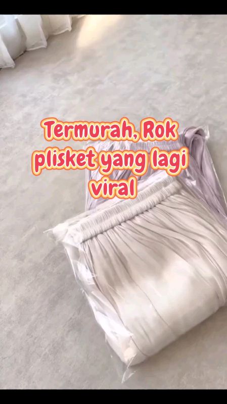Bismillah Laris, TERMURAH ROK PLISKET PREMIUM REMPEL BESAR//ROK WANITA DEWASA#ShopeeFashionHaul #TermurahDiShopee #GakNyeselBeliIni #RacunShopee