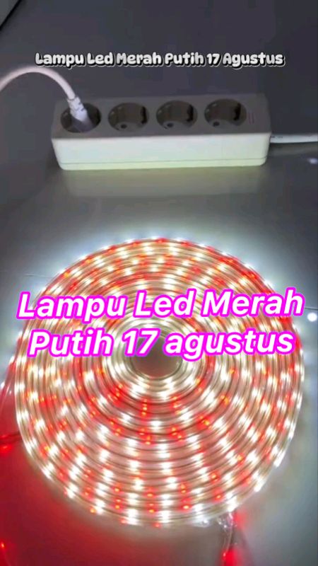 Lampu Led Merah Putih 17 agustus#RacunShopee #SpillBawaBerkah #BadaiTapiBudget #ViralDiShopeeVideo #CODinApa