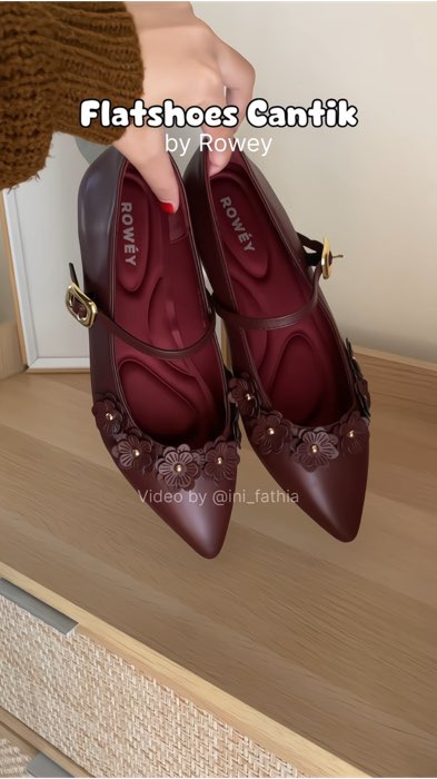 Cantik banget #rowey #flatshoescantik #flatshoeswanita #flatshoeskuliah