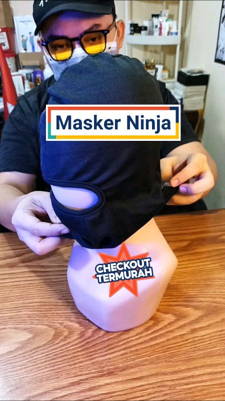 #maskerwajah #maskerninja #masker #maskerninjafullface #PromoNonStop #ViralDiShopeeVideo #GratisOngkirRP0 #TermurahDiShopee