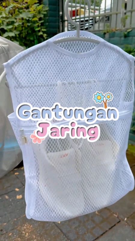 Gantungan jaring #gantungan #gantunganjaring #jaring #gantunganbantal #gantungansepatu #gantunganserbaguna