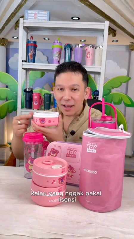 Ecentio edisi back to school #ecentio #ecentiodisney #lunchboxdisney #lunchboxlotso #lunchboxanak #kotakbekalanaksekolah #RacunShopee #kotakbekalanak