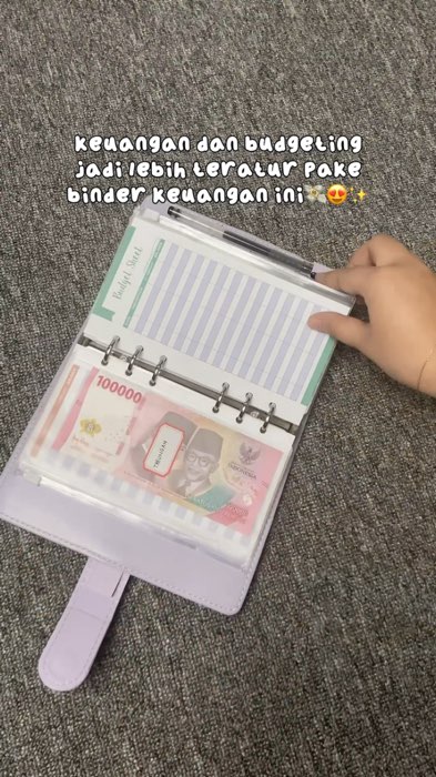 pake binder ini keuangan kamu jadi lebih teratur😍🫶🏻 #binderkeuangan #binderkeuangana6 #TermurahDiShopee #SpillRacunShopee #DiskonRacunShopee