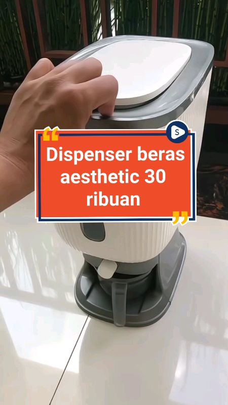 Se Murce' ini aesthetic Bun ☝️#SpillRacunShopee #RacunShopeeCheck #GratisOngkirRP0 #TermurahDiShopee #dispenserberas #dispenserberas10kg #promoshopee