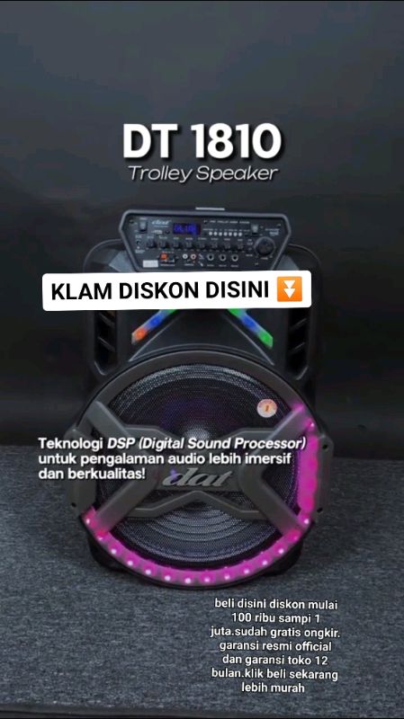 KLAM DISKON 300K DISINI ⏬🔥 #speakerdat #speakerkaraoke #speakerkaraokeportable #RacunShopee #SpillRacunShopee #SpillBawaBerkah #SpillRacunShopeeHaul