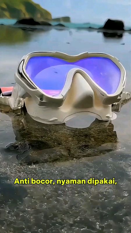 jelajahi lautmu dengan kacamata ini #snorkelingmask #divingmask #kacamataselam #kacamataselammurah #vouchershopeevideo #shoopevideo