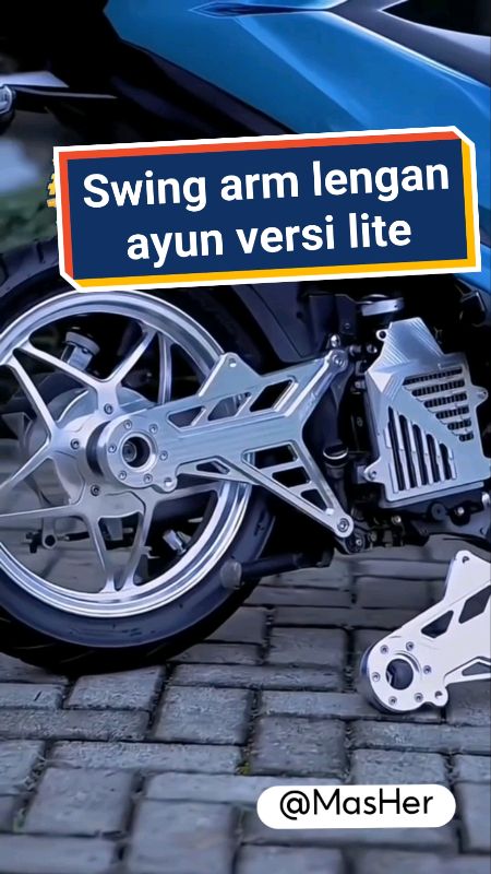 swing arm lengan ayun versi lite #RacunShopee  #swingarm #lenganayunmotor #lenganayunvario #arm #swingarmlenganayuncnc #produkarm
