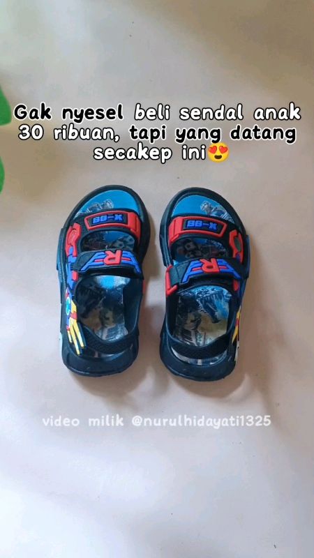cus order  di keranjang oren dapatkan harga termurah! #sandalanak #sandalanaklucu #sandalanakkekinian #sandalanaklakilaki #GakNyeselBeliIni