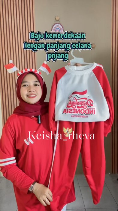 #GakNyeselBeliIni #PromoNonStop #bajuanakmurah🔥 #shoppeevideo #setelanvirall #baju17agustusan #baju17agustus #bajukemerdekaan