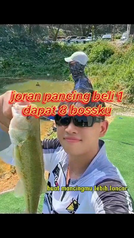 joran pancing beli 1 dapat 8! #joranpancing #joranpancing1set #jorancarbonsolid #joran #shopeevideo