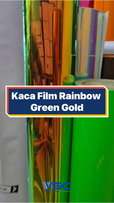 KELIHATAN GAHAR! Kaca film chameleon Green Gold bikin mobilmu jadi sorotan. Efek pelangi, auto sultan! #kacafilm #otomotif #modifikasimobil #ShopeeCOD