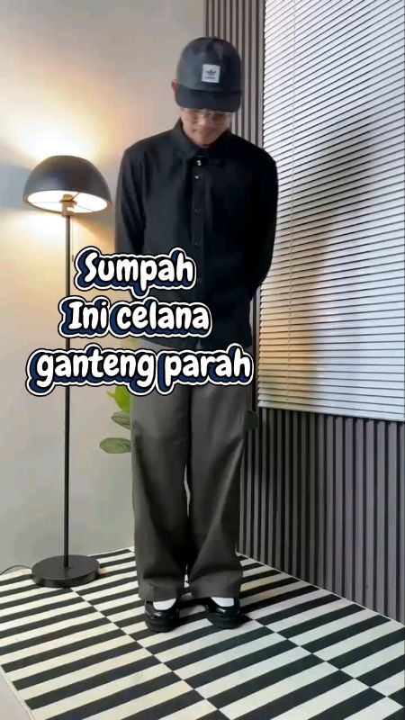Ini celana ganteng parah 💯🤯🔥 #barrelpants #ballonpants #rekomendasioutfit #ootd #outfitpria #outfitideas #outfitinspiration