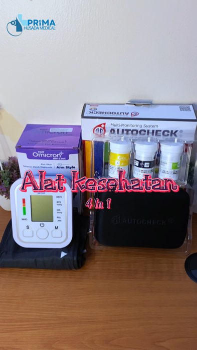 Paket Hemat Tensimeter Omicron dan Autocheck 3 In 1 #paketkesehatan #paketkesehatanlengkap #tensimeteromicron #tensiomicron #autocheck3in1 #prima