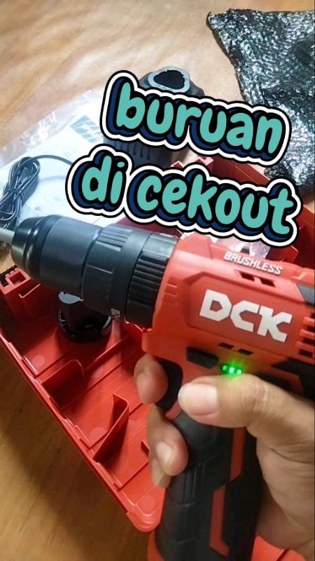 Bor cordless DCK KDJZ23-10i Brushless