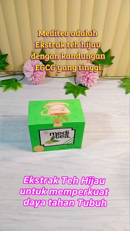 Meditea Teh Hijau Bagus untuk Mempekuat Daya Tahan Tubuh #RacunShopee #RacunShopeeCheck #SpillRacunShopee #meditea #tehhijau